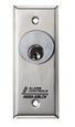 Alarm Controls  MCK-1 Series - Mortise Cylinder Single Gang Station 1.75" Wide