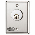 Alarm Controls MCK-4 Series - Mortise Cylinder Single Gang Station