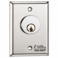 Alarm Controls MCK-4 Series - Mortise Cylinder Single Gang Station