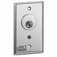 Alarm Controls MCK-5 Series - Mortise Cylinder Single Gang Station with Green LED