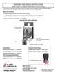 Alarm Controls CY-1 Series  - Mortise Cylinders