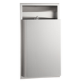 Bobrick B-3644 Recessed Waste Receptacle, 12-gal. Capacity