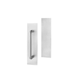 Rockwood 110 X 73C/73CL, Pull Plate 4 X 16, Push Plate 4 X 16, PULL 1" dia. 8" ctc