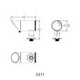 WAC Lighting 5.5" LED Landscape Interbeam Basic Accent Light 12V 5311