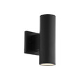 WAC Lighting Cylinder LED Double Up and Down Indoor or Outdoor Wall Light