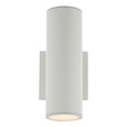 WAC Lighting Cylinder LED Double Up and Down Indoor or Outdoor Wall Light