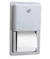 Bobrick B-3888 Recessed Multi-Roll Toilet Tissue Dispenser