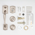 Baldwin Prestige Wesley Single Cylinder Keyed Entry Handleset