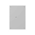 Milbank 12188-SC1 18x8x12 Screw Cover Type 1 UL Listed Steel Knockouts ANSI 61 Gray Cover With Teardrop Slots Mounting Holes In Back
