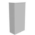 Milbank 12246-SC3R 24X6x12 Screw Cover Type 3R UL Listed Steel Knockouts ANSI 61 Gray Quad D Knockout For Lock Emboss Mounting Holes In Back