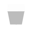 Milbank 12246-SC3R 24X6x12 Screw Cover Type 3R UL Listed Steel Knockouts ANSI 61 Gray Quad D Knockout For Lock Emboss Mounting Holes In Back
