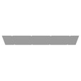 Milbank 12X48GSC1 Wireway Cover Non-UL Listed 12x48 Screw Cover ANSI 61 Gray Steel
