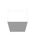 Milbank 12188-SC1-NK 18x8x12 Screw Cover Type 1 UL Listed Steel No Knockouts ANSI 61 Gray Cover With Teardrop Slots Mounting Holes In Back
