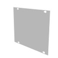 Milbank 10X12GSC1 Wireway Cover Non-UL Listed 10x12 Screw Cover ANSI 61 Gray Steel