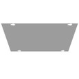 Milbank 10X12GSC1 Wireway Cover Non-UL Listed 10x12 Screw Cover ANSI 61 Gray Steel