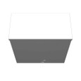 Milbank 12126-SC3R-NP 12x6x12 Screw Cover Type 3R UL Listed Steel Knockouts No Paint Draw Shield Emboss Mounting Holes In Back Quad D Knockout For Lock Sealing Eye Lance