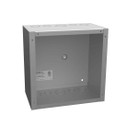 Milbank 10106-SC1-NP 10x6x10 Screw Cover Type 1 UL Listed Steel Knockouts No Paint Cover With Teardrop Slots Mounting Holes In Back