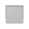 Milbank 1818XSC3R Front Cover Type 3R Non-UL Listed 18x18 Screw Cover ANSI 61 Gray Steel