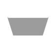 Milbank 1818XSC3R Front Cover Type 3R Non-UL Listed 18x18 Screw Cover ANSI 61 Gray Steel