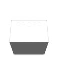 Milbank 12128-SC1-NP 12x8x12 Screw Cover Type 1 UL Listed Steel Knockouts No Paint Cover With Teardrop Slots Mounting Holes In Back
