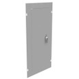 Milbank 1224TSC Surface Mount Cover Type 1 12x24 Screw Cover ANSI 61 Gray Steel Hinged Door Key Locking Slam Latch