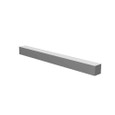 Milbank 101072-GSC3R-NK-NP 10x72x10 Screw Cover Wireway Type 3R UL Listed Steel No Knockouts No Paint Quad D Knockout For Lock Emboss Mounting Holes In Back