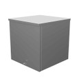 Milbank 121212-SC3R-NK-NP 12x12x12 Screw Cover Type 3R UL Listed Steel No Knockouts No Paint Quad D Knockout For Lock Emboss Mounting Holes In Back