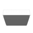 Milbank 18184-SC1-NP 18x4X18 Screw Cover Type 1 UL Listed Steel Knockouts No Paint Cover With Teardrop Slots Mounting Holes In Back