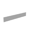 Milbank 10X72GSC1 Wireway Cover Non-UL Listed 10x72 Screw Cover ANSI 61 Gray Steel