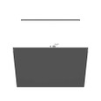 Milbank 12128-SC3R-NK-NP 12x8x12 Screw Cover Type 3R UL Listed No Knockouts No Paint Quad D Knockout For Lock Emboss Mounting Holes In Back