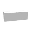 Milbank 121236-GHC1 12x36x12 Hinge Cover Wireway Type 1 UL Listed Steel Knockouts ANSI 61 Gray