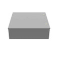 Milbank 20206-LC1 20x6x20 Hinge Cover Type 1 UL Listed Steel No Knockouts ANSI 61 Gray Continuous Hinge Slotted Quarter Turn Latch
