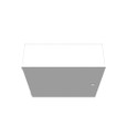 Milbank 18186-HC1-NK 18x6x18 Hinge Cover Type 1 UL Listed Steel No Knockouts ANSI 61 Gray Flush Pull Ring Formed Hinges Mounting Holes In Back