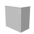 Milbank 181810-SC3R-NK 18x10x18 Screw Cover Type 3R UL Listed Steel No Knockouts ANSI 61 Gray Quad D Knockout For Lock Emboss Mounting Holes In Back
