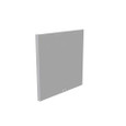 Milbank 1212XSC3R Front Cover Type 3R Non-UL Listed 12x12 Screw Cover ANSI 61 Gray Steel