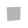 Milbank 1212XSC3R Front Cover Type 3R Non-UL Listed 12x12 Screw Cover ANSI 61 Gray Steel