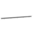Milbank 2296-GHC1-NK 2.5x96x2.5 Hinge Cover Wireway Type 1 UL Listed Steel No Knockouts ANSI 61 Gray