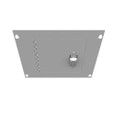 Milbank 1012TSC Surface Mount Cover Type 1 10x12 Screw Cover ANSI 61 Gray Steel Hinged Door Key Locking Slam Latch