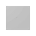 Milbank 24248-SC1 24X8x24 Screw Cover Type 1 UL Listed Steel Knockouts ANSI 61 Gray Cover With Teardrop Slots Mounting Holes In Back
