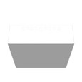Milbank 24248-SC1 24X8x24 Screw Cover Type 1 UL Listed Steel Knockouts ANSI 61 Gray Cover With Teardrop Slots Mounting Holes In Back