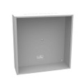 Milbank 24248-SC1 24X8x24 Screw Cover Type 1 UL Listed Steel Knockouts ANSI 61 Gray Cover With Teardrop Slots Mounting Holes In Back
