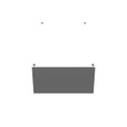 Milbank 12246-SC1-NK-NP 24X6x12 Screw Cover Type 1 UL Listed Steel No Knockouts No Paint Cover With Teardrop Slots Mounting Holes In Back