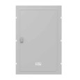 Milbank 2436TSC Surface Mount Cover Type 1 24X36 Screw Cover ANSI 61 Gray Steel Hinged Door Key Locking Slam Latch