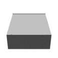 Milbank 303612-SC3R 36x12x30 Screw Cover Type 3R UL Listed Steel Knockouts ANSI 61 Gray Quad D Knockout For Lock Emboss Mounting Holes In Back