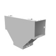 Milbank 44GFT 8.375x4X12.25 Wireway Tee For Hinged Wireways ANSI 61 Gray Steel