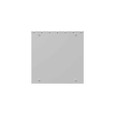 Milbank 303016-LC3R-WHP 30x16x30 Hinge Cover Type 3R UL Listed Steel No Knockouts ANSI 61 Gray Padlocking Wing Handle Draw Shield Continuous Hinge Back Stiffeners