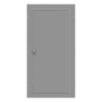 Milbank 2448TFLC Flush Mount Cover Type 1 24X48 Screw Cover ANSI 61 Gray Steel Hinged Door Key Locking Slam Latch