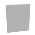Milbank 30366-LC1 36x6x30 Hinge Cover Type 1 UL Listed Steel No Knockouts ANSI 61 Gray Continuous Hinge Slotted Quarter Turn Latch