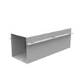 Milbank 44GTF 4.188x4.125x12 Wireway Telescopic Fitting No Knockouts ANSI 61 Gray Steel