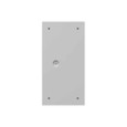 Milbank 6126-SC1-NK 12x6x6 Screw Cover Type 1 UL Listed Steel No Knockouts ANSI 61 Gray Cover With Teardrop Slots Mounting Holes In Back